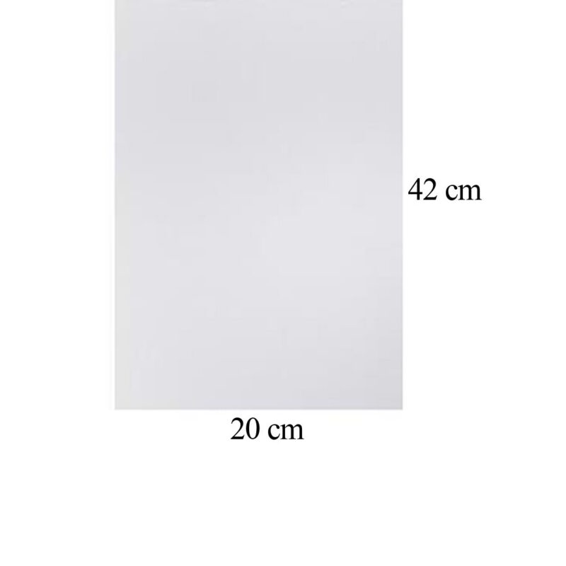 Прозрачен OPP плик с тиксо 20x42 см (1000 броя)