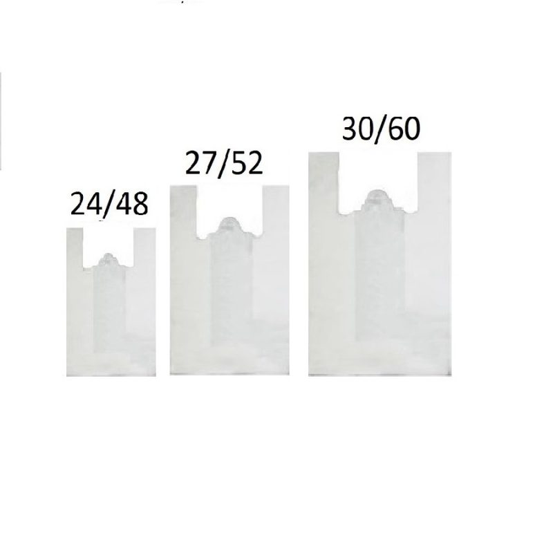 Чанта  бяла 27/52  -100 бр.